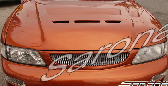 Custom 95-99 Hood # 97-13  Sedan (1995 - 1999) - $1290.00 (Manufacturer Sarona, Part #NS-002-HD)